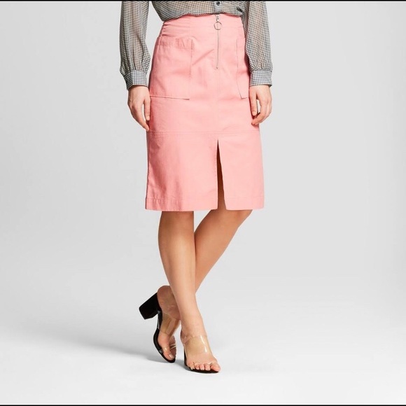 🆕 Who What Wear Zipper-Front Pencil Skirt - Picture 6 of 8